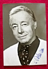 Original-Autogramm von Heinz Rühmann (verst.), s/w-Bild-Karte, Postkartengröße