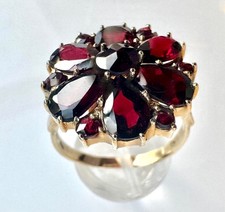 Massiver Granat Ring 585 Gold