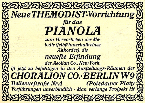 Anzeige werbung reklame 1907 - werbung,