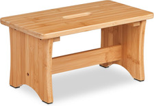 Relaxdays Hocker Bambus