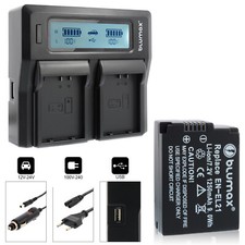 1x Akku + Lader für Nikon