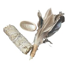 Salbei Smudge Kit - Federstab