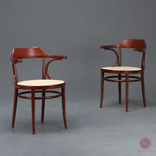 Thonet 233 Wiener Kaffeehausstuhl Bugholz Stuhl Mahagoni Braun Geflecht neu
