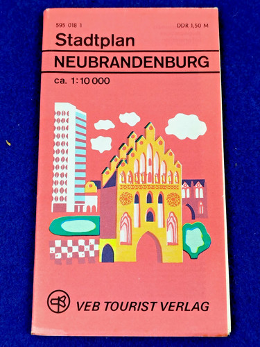 Ddr stadtplan neubrandenburg - -,