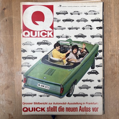 Zeitschrift quick 1961 heft - zeitschrift, 1961,