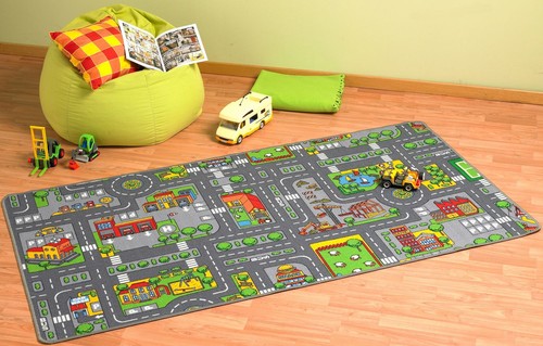 Spielteppich city 100 190 - city, x