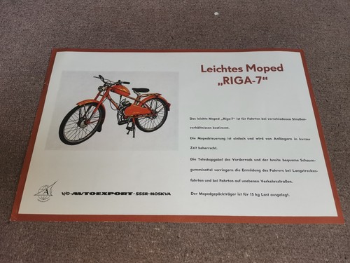 Prospekt moped riga udssr - riga,