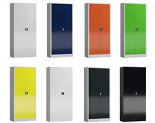 Aktenschrank Büroschrank Metallschrank Stahlschrank kompl. montiert 180x80x38cm