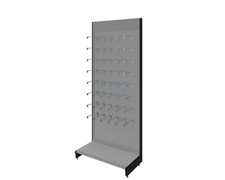 Metallregal Supermarktregal Verkaufsregal Wandregal Kiosk 290x100 cm inkl. Haken