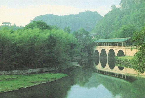 China guilin blumenbrücke - china,
