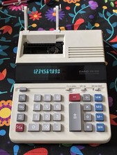 CASIO FR-310 Printing Calculator, Taschenrechner mit Drucker, defekt