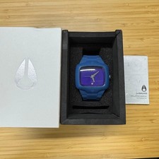 NIXON The Rubber Player Quarzuhr blaues Gehäuse enthalten Limited Edition