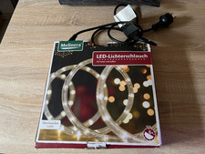 Melinera LED-Lichterschlauch - warmweiß - 240 LED's - 10 Meter - Innen/Außen