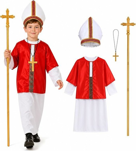 Papstkostüm jungen 130 - papstkostüm, cm