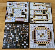 4 x Robo Rally Spielbretter Spielfelder aus verschiedenen Editionen