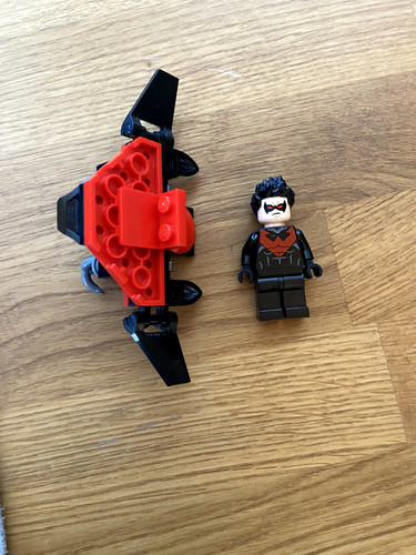 Lego nightwing minifigur sh085 - lego,