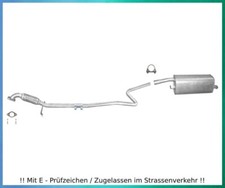 Auspuffanlage für ford - auspuffanlage, fiesta