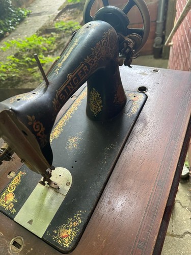 Singer nähmaschine mit tisch - mit,