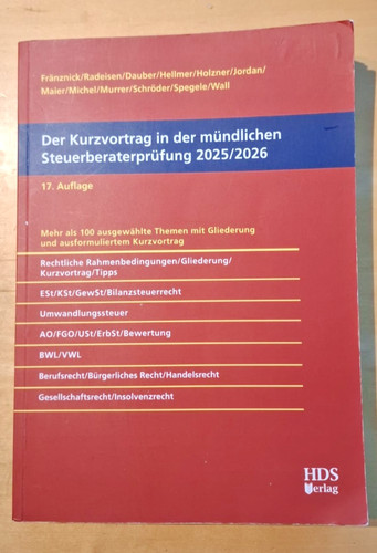 Der kurzvortrag - der,