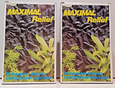 Maximal Relief Aquarium Terrarium Rückwand Deko Riff 2 Packungen