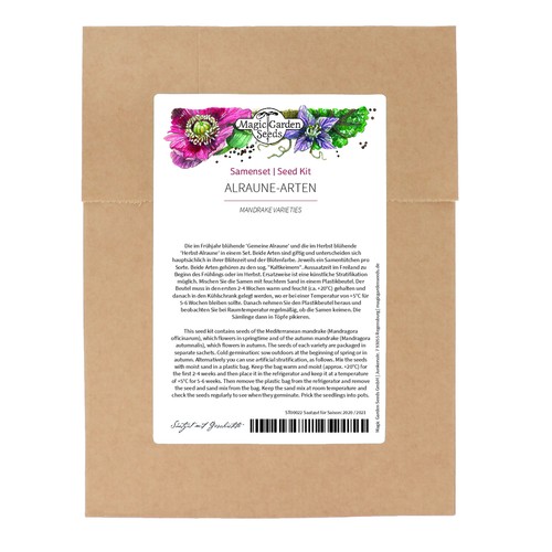Alraune arten samenset mit - alraune,