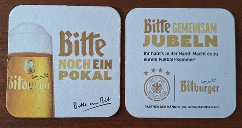 Bierdeckel bitburger - |,