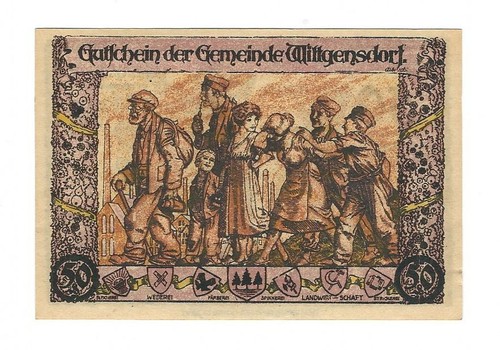 Notgeld wittgensdorf - notgeld,