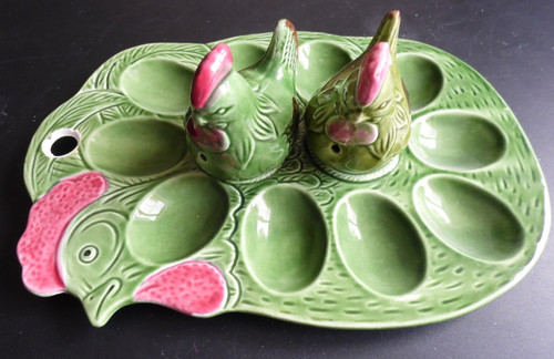 Vintage eierplatte mit - vintage,