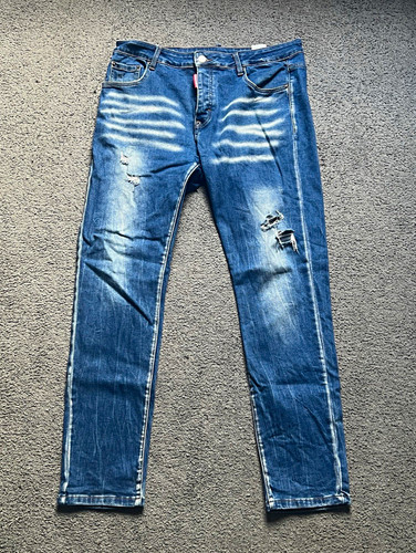 Dsquared2 herren jeans blau - herren,