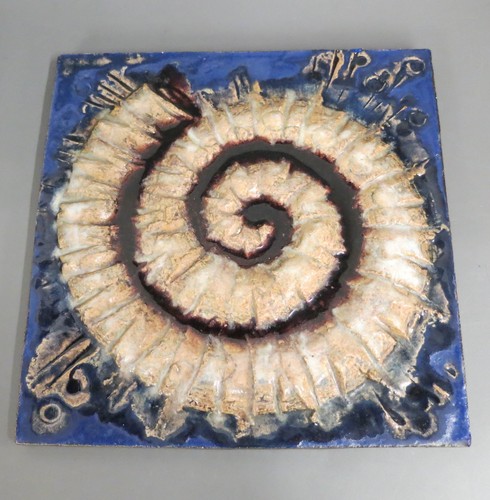 Fliese ammonit fossil kachel - fliese,