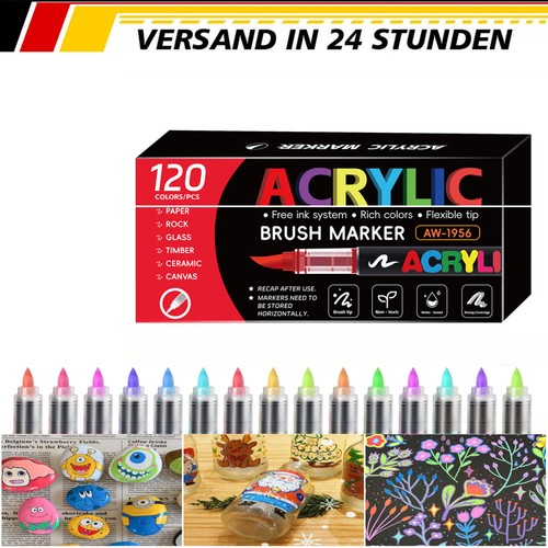 120 farben acrylstifte für - farben,
