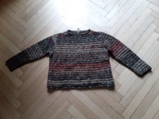 Best Connections Grobstrick Pullover braun gestreift Wolle  Gr. 42 Top Zustand