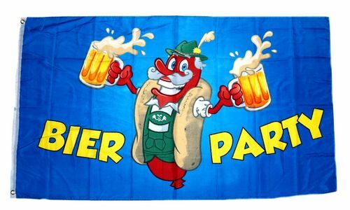 Fahne flagge bier party 90 - 90, x