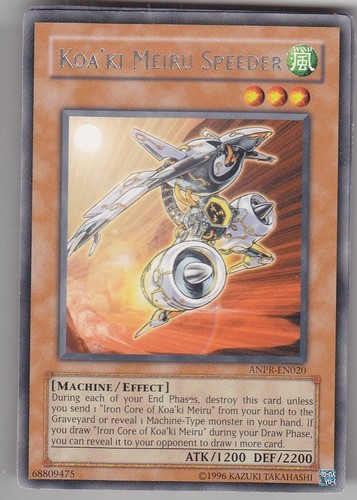 Koa ki meiru speeder - yu-gi-oh,