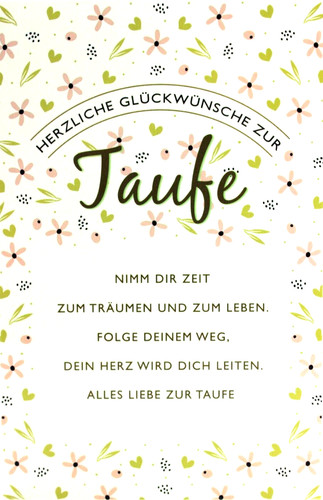 Columba grußkarte taufe - columba,