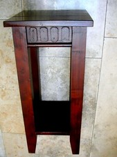 Blumenständer Telefontisch Kolonialstil Beistelltisch Holz Mahagoni ?