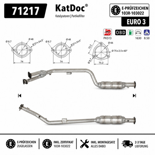 Katalysator für mercedes - katalysator,