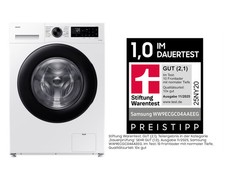 Samsung WW9ECGC04AAEEG Waschmaschine, Ecobubble™, Hygiene-Dampf, 9kg