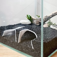 Aquarium Höhle Aquarium Tunnel Pleco Garnelen Cory Versteck - großer Eingang Dekor