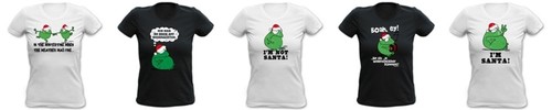 Weihnachts shirt santa - -,