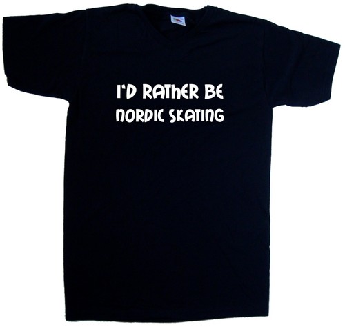 Rather nordic skating - rather, be