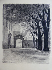 Ernst Liebermann (1869 - 1960) - Augsburg, Radiotinto Kupfertiefdruck