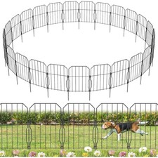 Gartenzaun 25 Stück Metall