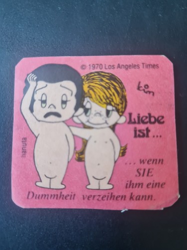 Hanuta duplo 1970 - hanuta, liebe