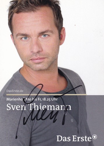 Autogramm sven thiemann - -,