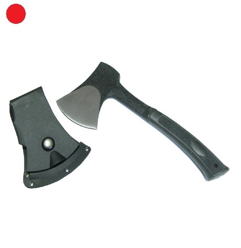 Axt beil aus guss mit - axt, tasche