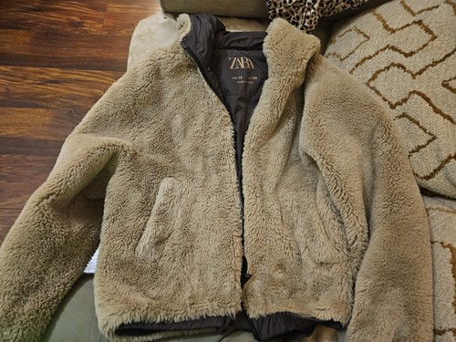 Mädchen zara kunstfell mantel - mädchen,