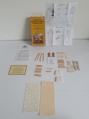 Miniatur chippendale capriole - miniatur,