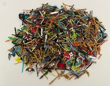 Lego 1000 Ninjago Waffen, Samurai-Schwerter Speere Klinge Kette Wurfsterne