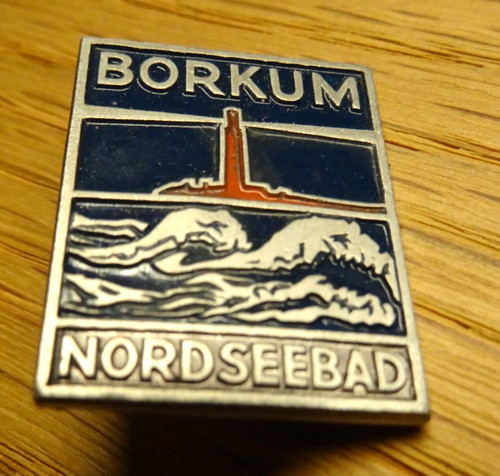 Anstecknadel pin nordseebad - anstecknadel,